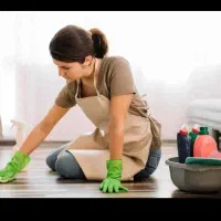 نظافتچی خانم هر روز وسه روز در هفته