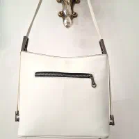 کیف سفید مهمانی|کیف، کفش، کمربند|چالوس, |دیوار