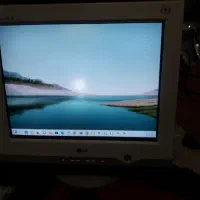 مانیتور LG ۱۷ اینچ صفحه تخت|قطعات و لوازم جانبی رایانه|آبادان, |دیوار