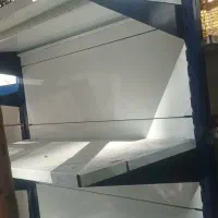 قفسه سوپر مارکتی رنگ سفید ارتفاع ۲در عرض ۹۰و ۷۰|فروشگاه و مغازه|تهران, قیطریه|دیوار