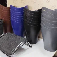 سطل زباله اداری پلاستیکی و توری زیرپایی متحرک نگین|مبلمان اداری|تهران, استاد معین|دیوار