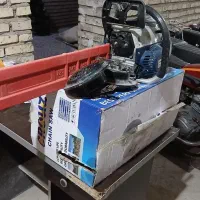 اره موتوری کروز تیغه پنجاه نو کارنکرده داخل کارتون