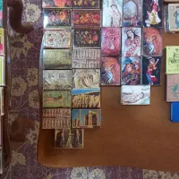 کبریت کلکسیونی قدیمی (چوبی)|کلکسیون اشیاء عتیقه|اصفهان, جلالیه|دیوار