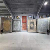 فرش۷۰۰شانه/۱۲۰۰شانه ارزان‌تر از کل ایران|فرش|شیراز, لاله|دیوار
