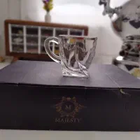 دو دست استکان چای لب طلا نو نو