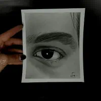 نقاشی سیاه قلم‌طراحی چهره و هدیه و ولنتاین و تولد