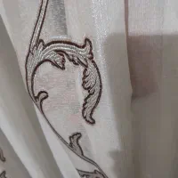 پرده حریر شاین وطرح دار|پرده، رانر، رومیزی|مشهد, دانشجو|دیوار