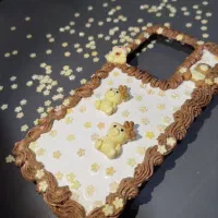 جلد گوشی خامه ای و رزین