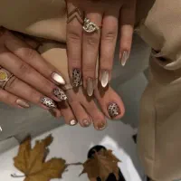 مدل لاک ژل وطراحی دست وپا