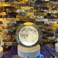 چراغ خواب های 3D طرح ماه / سرزمین هدیه فاز ۴|چراغ خواب و آباژور|بندر ماهشهر, |دیوار