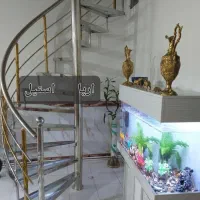 نرده و حفاظ استیل نرده استیل حفاظ استیل پله گرد|خدمات پیشه و مهارت|اندیشه, شهرک صدف|دیوار