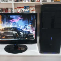 کیس GREEN مانیتور SAMSUNG کامل