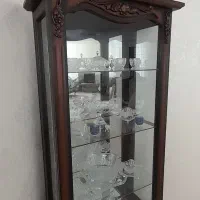 ویترین زیبا تمام چوب راش