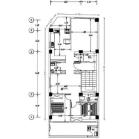 طراحی طراحی منزل مسکونی محوطه پلان