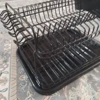 اب چکن کنار سینگ دو طبقه|آب‌چکان و نظم‌دهنده ظروف|قم, انصار‌الحسین|دیوار