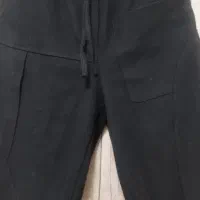 شلوار مشکی مدل خمره ای کرک دار وگرم