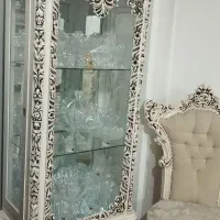 بوفه چوبی نو برا جهیزیه هست|بوفه، ویترین، کنسول|تبریز, |دیوار