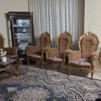 مبل ۹ نفره سلطنتی|مبلمان خانگی و میز عسلی|گلبهار, شهر جدید گلبهار|دیوار