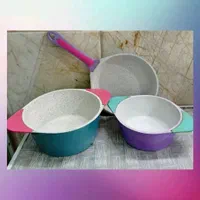 قابلمه تابه چدن تفلون گرانیت میشه