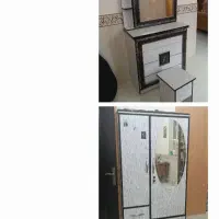 میز آرایشی همراه با صندلی و کمد