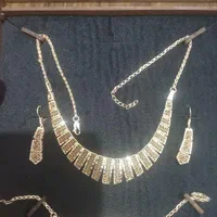 سرویس نقره آبکاری شده با آب طلا   ۳۱ گرم
