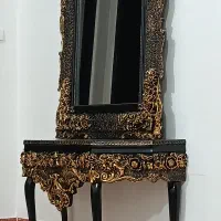 اینه کنسول|آینه|قروه, |دیوار