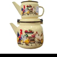 کتری قوری لعابی خروس