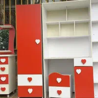 میز آرایش و  کمد دخترانه