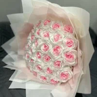 رز روبانی/باکس گل/باکس ولنتاین|گل مصنوعی|شیراز, گویم|دیوار