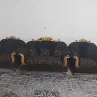 مبل یک ست دوتا نیم ست سالم