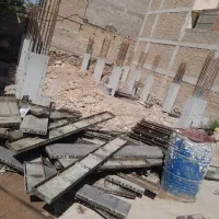 آرماتوربندی قالب‌بندی سازه بتنی فلزی
