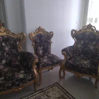 مبل استیل. ۹نفره کاملا سالم|مبلمان خانگی و میز عسلی|تهران, نیلوفر|دیوار