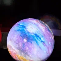 اسپیکر بولوتوثی کنترل دار طرح کهکشان در ماه کادو|پخش‌کننده همراه|مرند, |دیوار