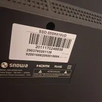 تلوزیون۵۵اینچ اسنوا|تلویزیون و پروژکتور|هشتگرد, شهرک ولیعصر (مصلی)|دیوار