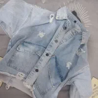 کت لی کوتاه رنگ روشن