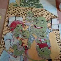 قلیچه سه متری طرح کودکانه