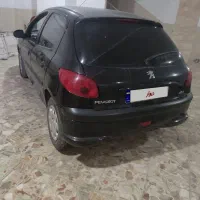 ۲۰۶ مشکی مدل ۸۴|خودرو سواری و وانت|ساری, |دیوار