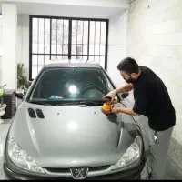 پولیش و واکس بدنه خودرو سیار با کیفیت عالی
