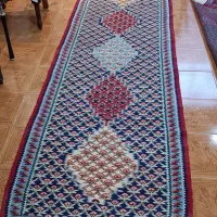 گلیم نقشه توت فرنگی