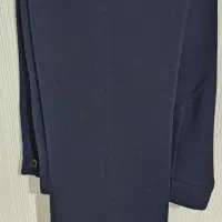 مانتو و شلوار اداری رنگ سورمه ای سایز ۳۶|لباس|صباشهر, |دیوار