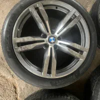 رینگ و لاستیک ب.ام.و مدل 730 فاق بلند|قطعات یدکی و لوازم جانبی|تهران, محمودیه|دیوار