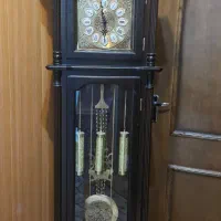 ساعت ایستاده چوبی