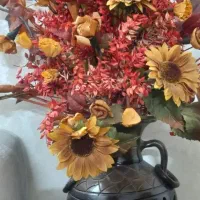 گلدان سفالی تزئینی ایستاده