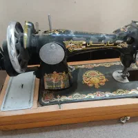 چرخ خیاطی قدیمی مارشال دستی
