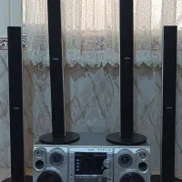یک دستگاه ه ضبط و پخش و چهار باند سامسونگ|سیستم صوتی خانگی|ری, شهرک نظامی|دیوار