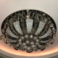 لوستر کنترل دار چندحالته سایزیزرگ قطر ۷۰سانت|لوستر و چراغ آویز|فردیس, قریشی|دیوار