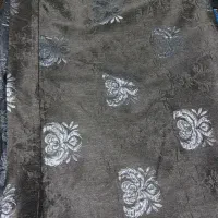 پارچه پرده با تور و یه دونه میز عسلی و یدونه پرده|پرده، رانر، رومیزی|سراوان, |دیوار