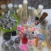 همه وسایل شمع سازی