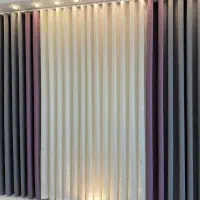 پرده پانچ آماده و مینیمال ارغوان