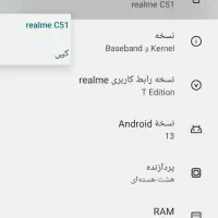 گوشی ریلمی ۵۱.c|موبایل|خاش, |دیوار